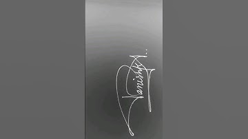 Tanishka Name Signature Styles #youtubeshorts #viralvideo