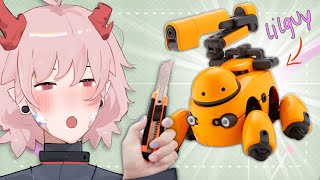 【VTuberEN】 building a lil guy! Tamotu [Orange Ver.] Model Kit
