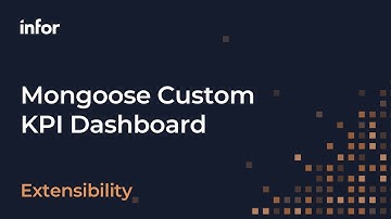 Mongoose Custom KPI Dashboard Example