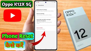 how to reset oppo k12x 5g | oppo k12x 5g reset kaise kare