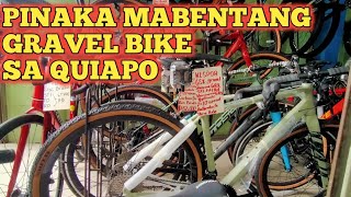 Gravel bike sa quiapo napaka dami pag pipilian