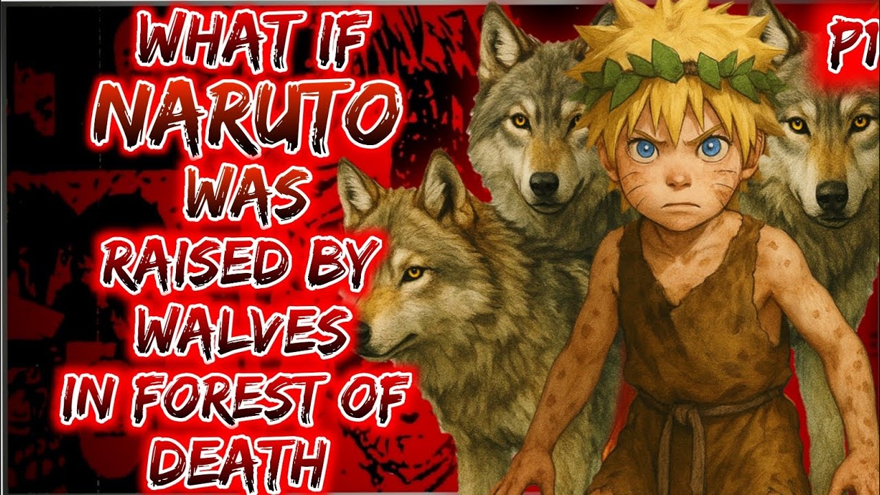 What if new born naruto was raised by walves in the forest of death