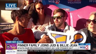 Family of Joe Pinner joins WIS at the SC State Fair