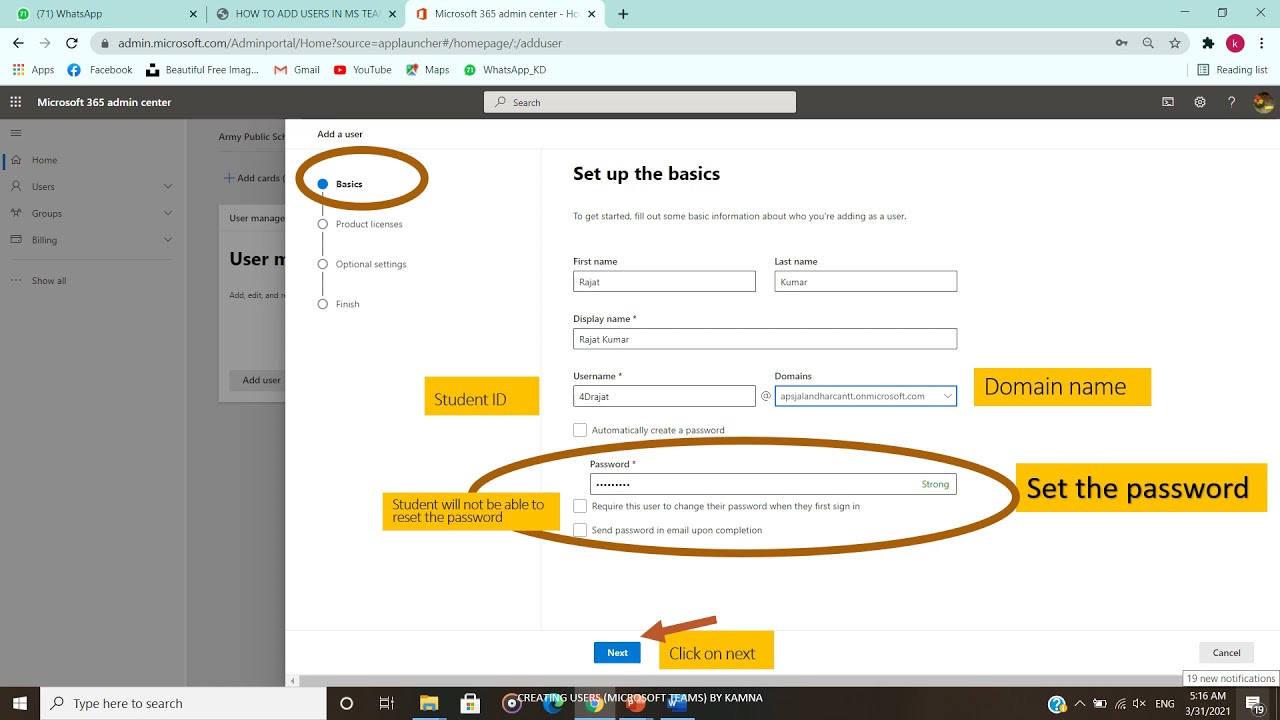 CHANGE TEAMS DEFAULT LOGIN visual data 6