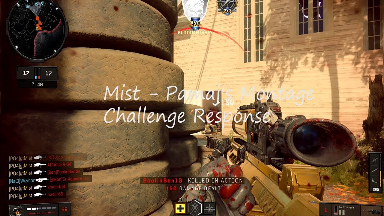 Mist - FaZe Pamaj's [PO4] Montage Challenge Response @Pamaj