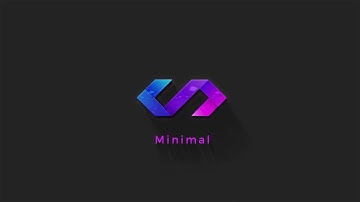 3143  - Minimal Colors clean stroke line corporate Logo Reveal Intro animation