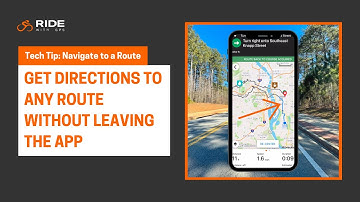 Navigate to a Route: Quickly navigate to any route without opening a different app