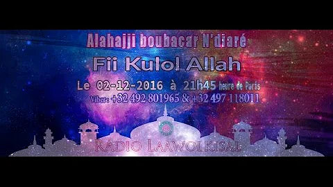 Alahajji Aboubacar (N'diare): Fii Kulol Allah (La ...