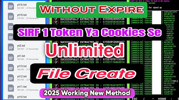 how to create unlimited  File In Termux 2025 | New Method | Termux Main File Kasay Banaye 2025