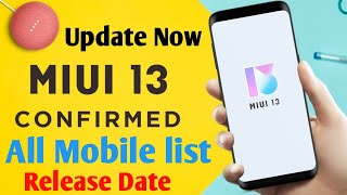 MIUI 13 SUPPORTED ALL DEVICES LIST | ALL ELIGIBLE XIAOMI REDMI POCO DEVICES LIST WITH ANDROID 11