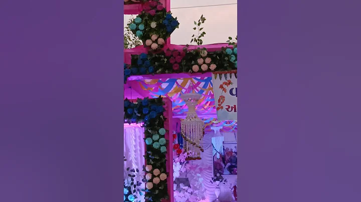 Best flower decoration decoration idea wedding flower decoration mandap decoration #shorts #wedding