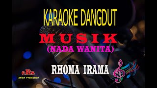 Karaoke Musik Nada Wanita - Rhoma Irama (Karaoke Dangdut Tanpa Vocal)