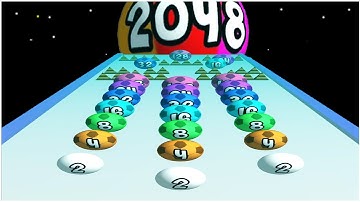 Merge 2048 Run Ball - Gameplay Walkthrough - MAx Levels Lvl 41-60