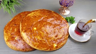 كبانه الذره الصفراء  بأسهل طريقه لذيذه وخفيفه مثل القطن arabic tea bread  delicious soft like cotton