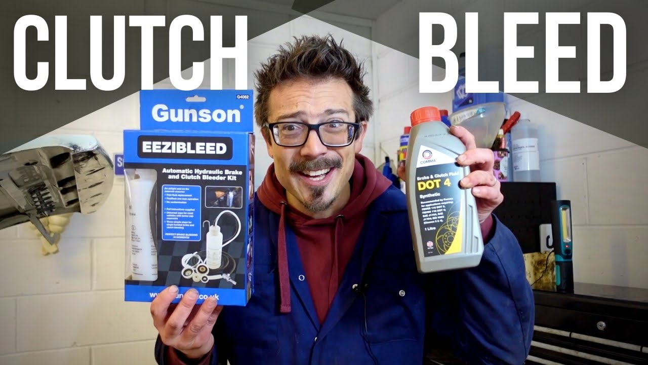 How to Bleed MG Midget Clutch YouTube