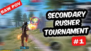 [RAW POV] 10K TOURNAMENT STAGE - 2 🏆 || SECONDARY RUSHER POV 😱|| FT.RTAVIE