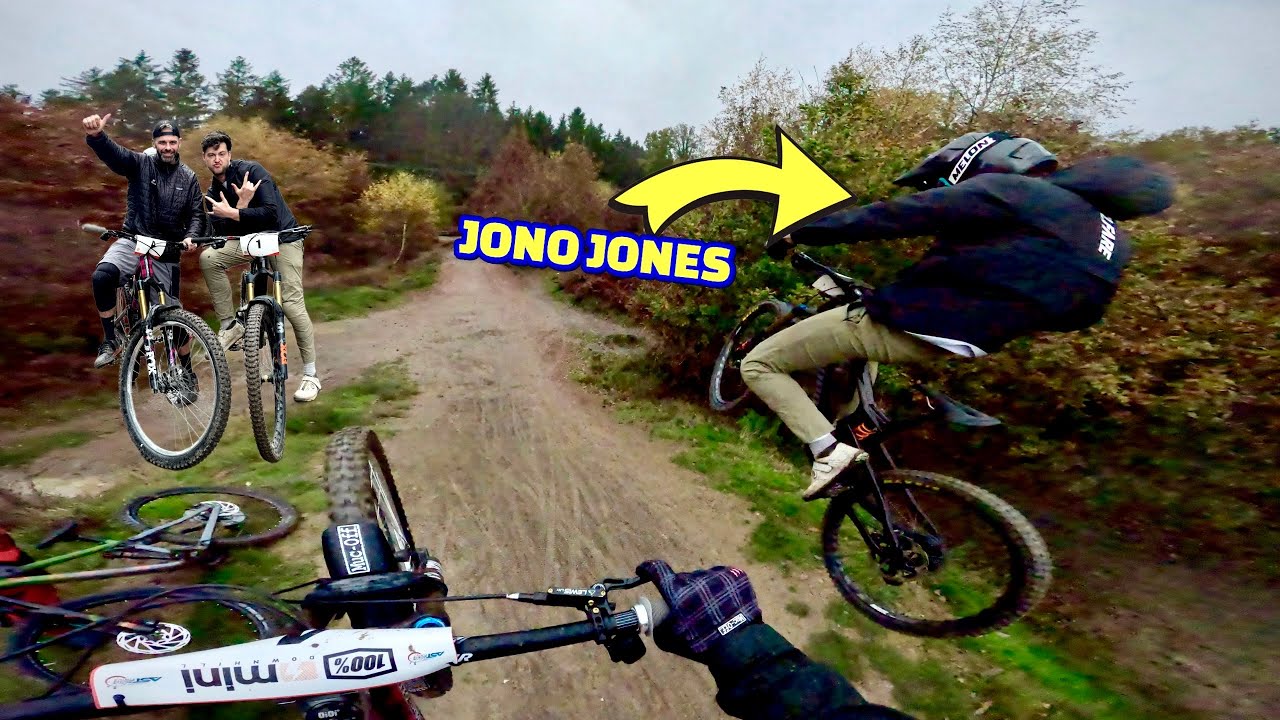 Джоно Джонс и я отправляемся сразиться на мини-спуске!!!