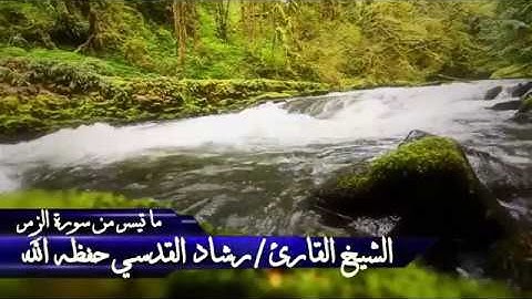 وَمَا قَدَرُوا اللَّهَ حَقَّ قَدْرِهِ ..." تلاوة خاشعة || للشيخ القارئ رشاد القدسي حفظه الله