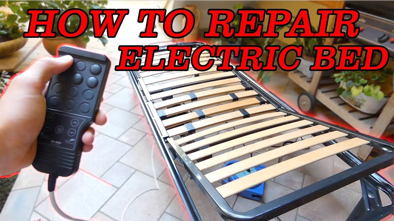 REPAIR MOTOR AND REMOTE CONTROL ELECTRIC BED YouTube