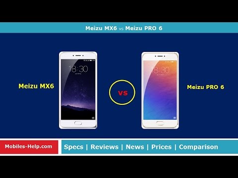 Meizu pro 6 vs mx6