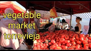 vegetable market torrevieja ;) spain