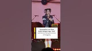 Penampilan Live Tiara Andini dengan Lagu “Usai” Jadi Momen Paling Emosional di Panggung