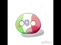 🇮🇹👑をむにょっとするだけ#countryballs #ポーランドボール #カントリーボール