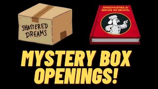 The Simpsons Tapped Out: Lots of Mystery Box Openings!