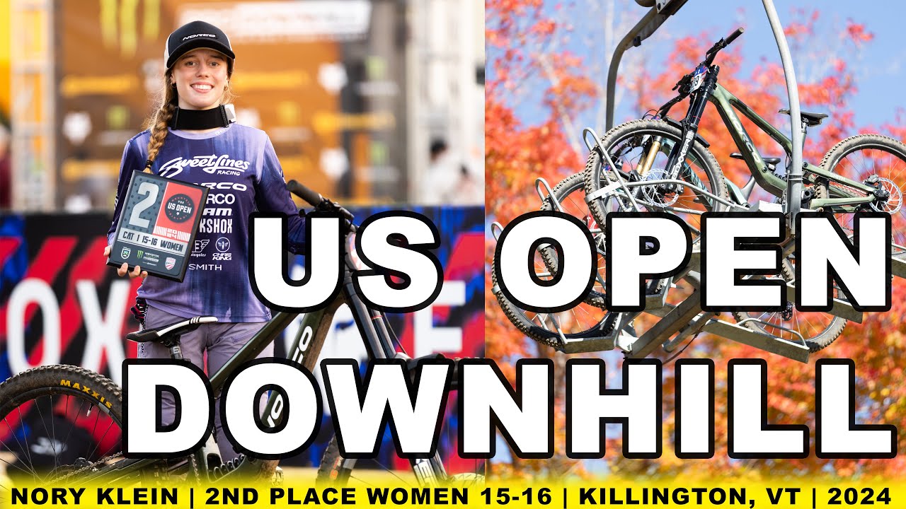 US OPEN DOWNHILL POV RACE RUN | 2nd place women 15-16 | Killington, VT 2024