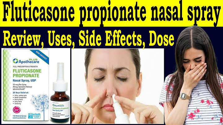 Fluticasone propionate nasal spray usp 50mcg giá bao nhiêu năm 2024