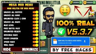 Mini Militia Mod Menu v5.3.7 | Unlimited Money | mini militia hack mod by Free Hacks