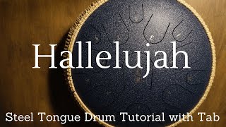 Hallelujah [Steel Tongue Drum Tutorial with tabs]