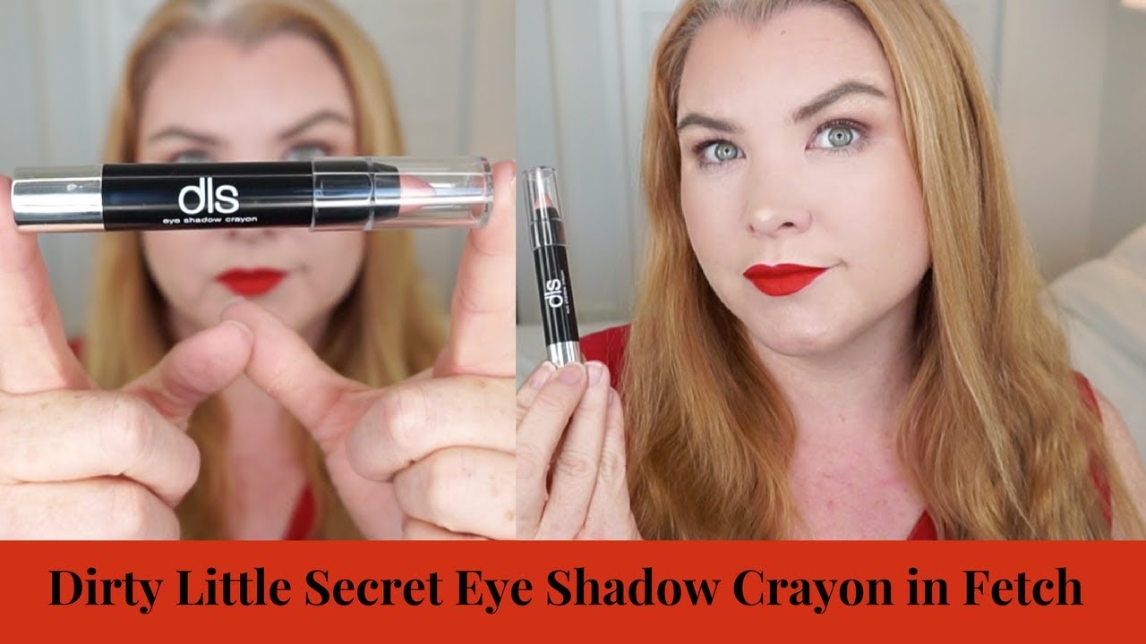 Dirty Little Secret Eye Shadow Crayon in Fetch - Review and Demo