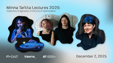 Minna Tarkka Lectures Live from Kiasma Theatre