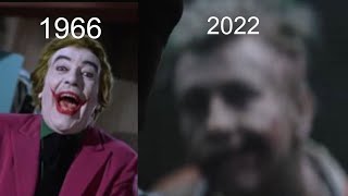 Evolution of the jokers laugh in under 2 minutes (1966-2022)