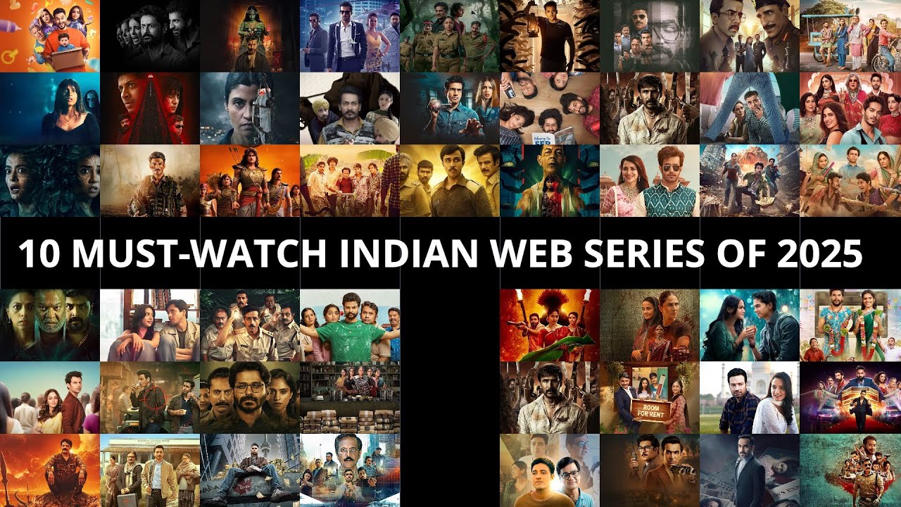 10 Best Indian Web Series Released in 2025 | All Genres Covered - YouTube