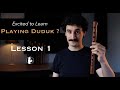Duduk (Balaban) Lesson 1- How to Prepare the Duduk to Play