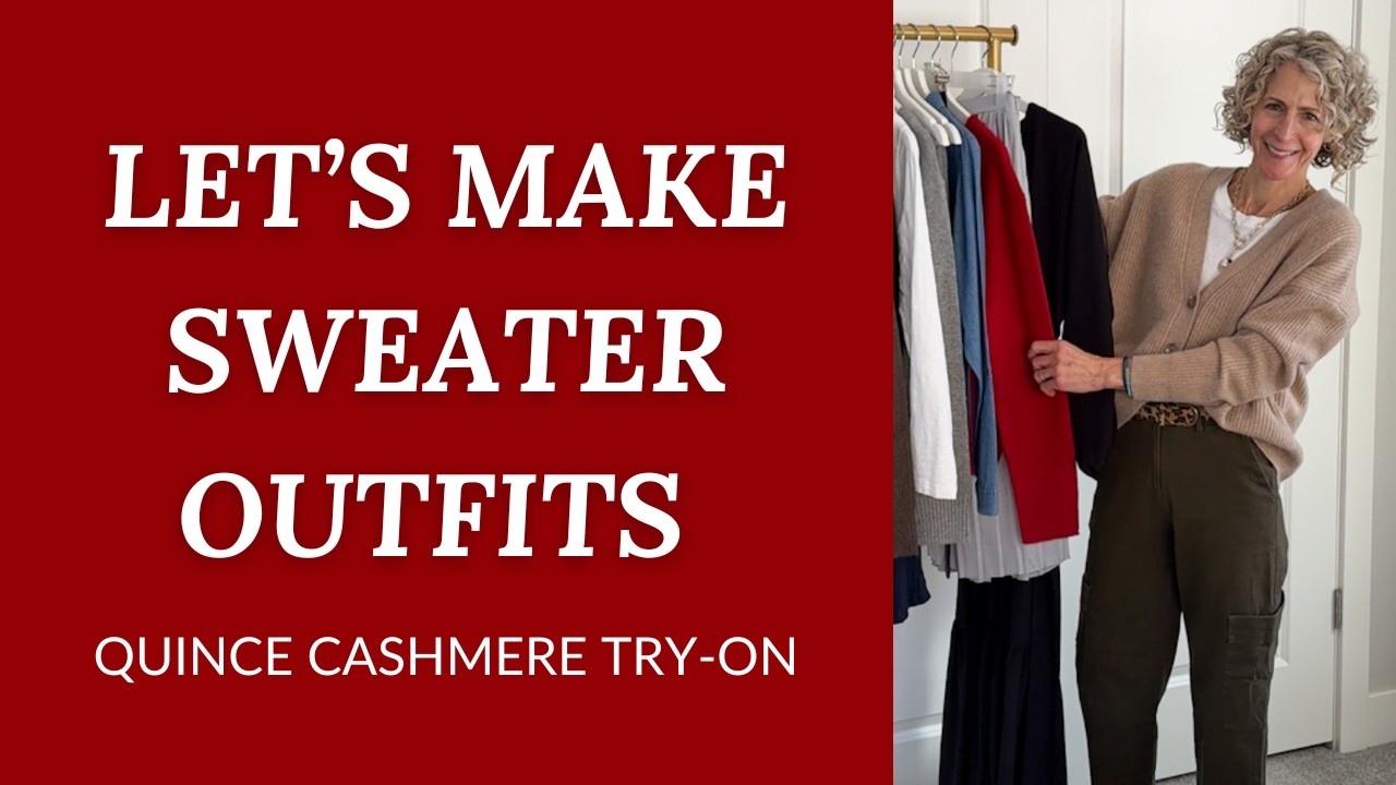 Versatility Matters: Creating Multiple Outfits with QUINCE Cashmere ...