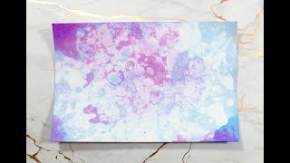 Water Challenge Bubble Print