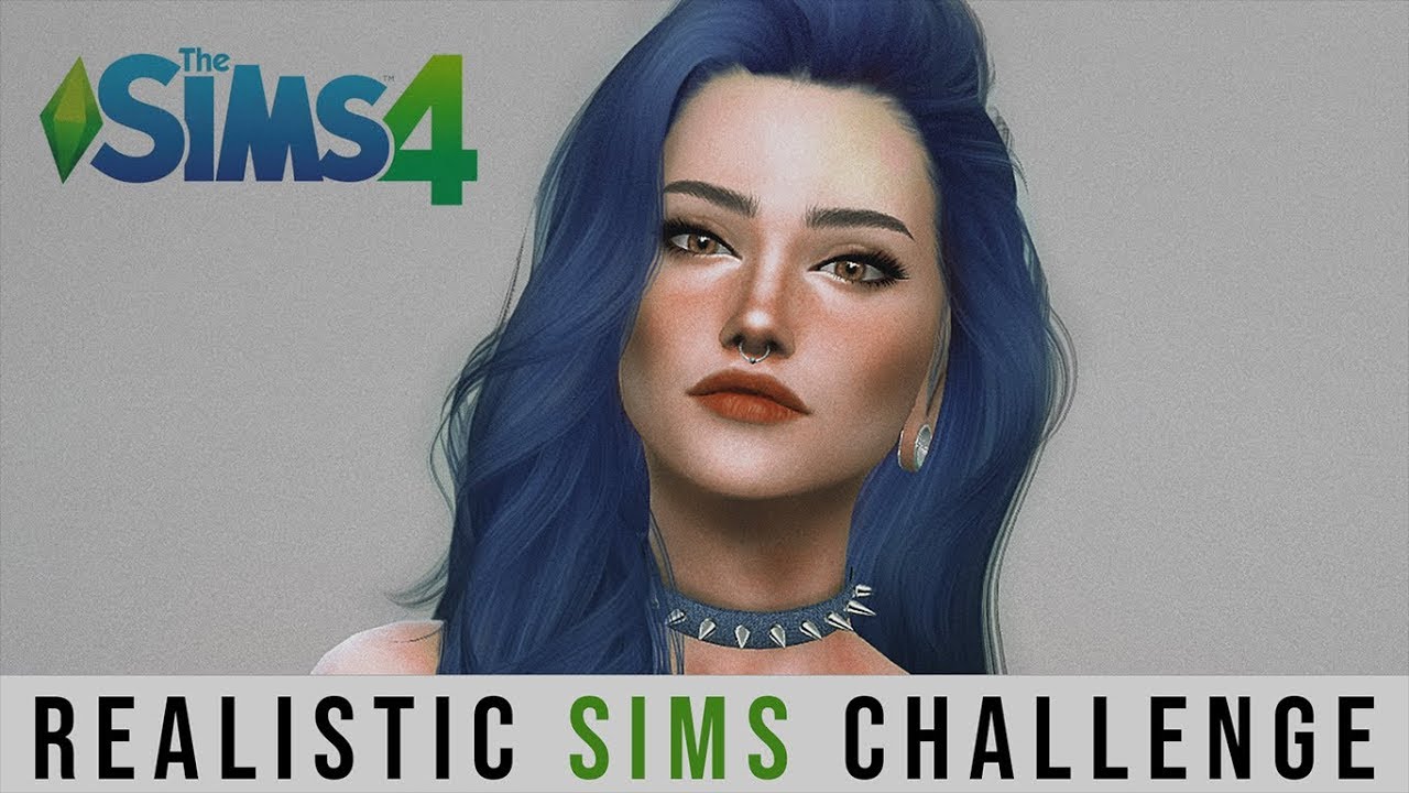 The Sims 4: Realistic Sim Challenge | LUMUSPHY - YouTube