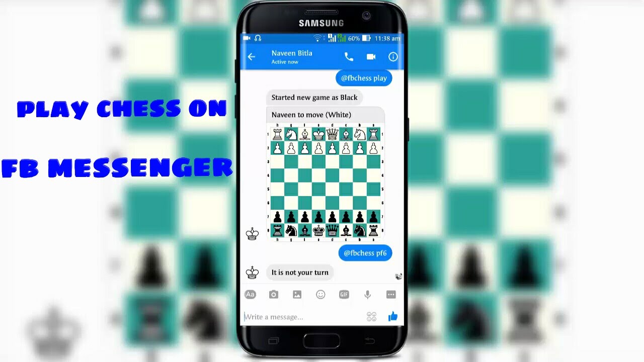How To Play Chess On Facebook Messenger YouTube