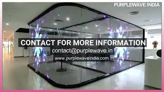 Transparent LED Display | Purple Wave Infocom | Purplewave India