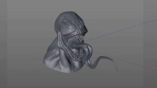 FREE Venom sculpting cinema 4d