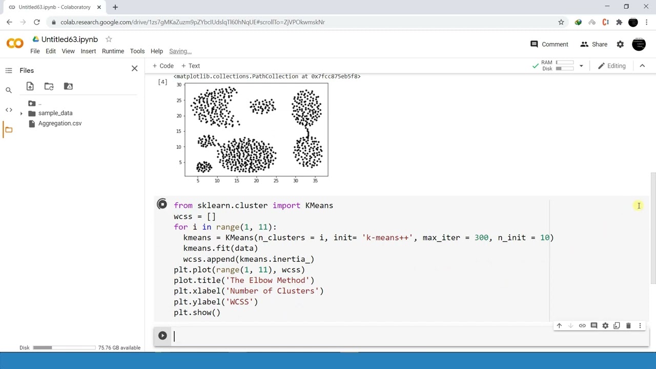 5. Machine Learning - Clustering - K Means