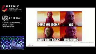 USENIX Enigma 2019 - Usage of Behavioral Biometric Technologies to Defend Against Bots