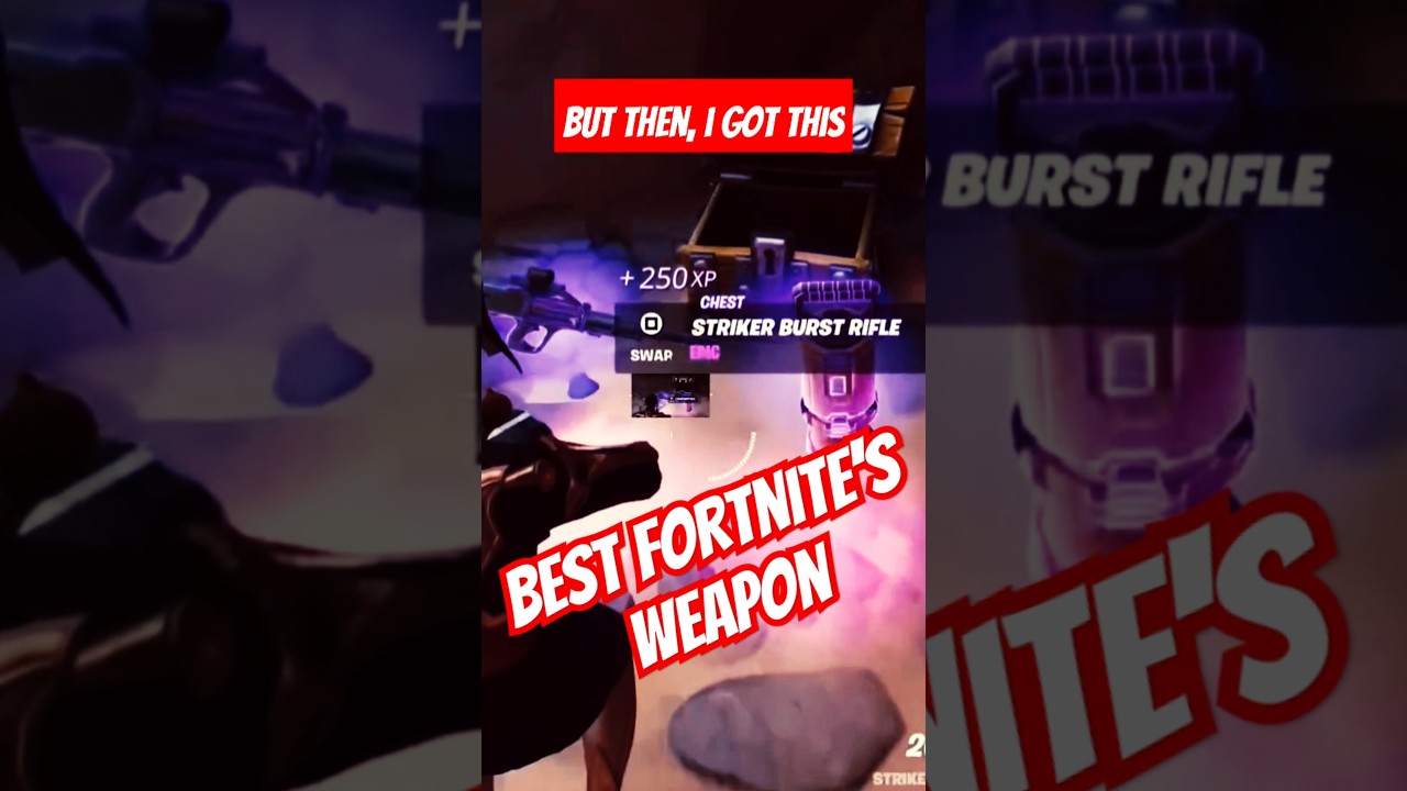 Fortnite - striker burst rifle 