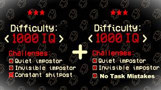 One Night At The Impostor | 1000 IQ All Challenges + Invisible Silent Impostor No Task Mistakes
