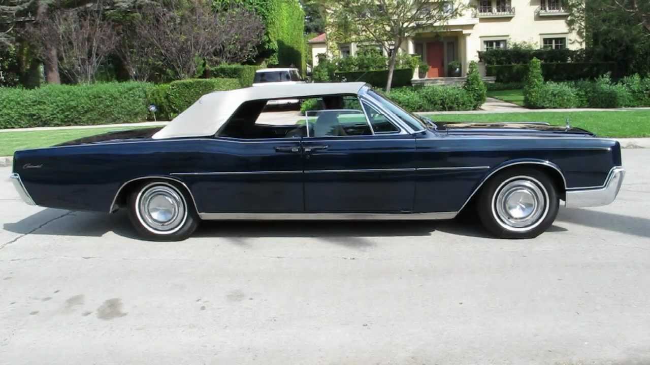 1967 Lincoln Continental Convertible You 1967 Lincoln Continental Convertible