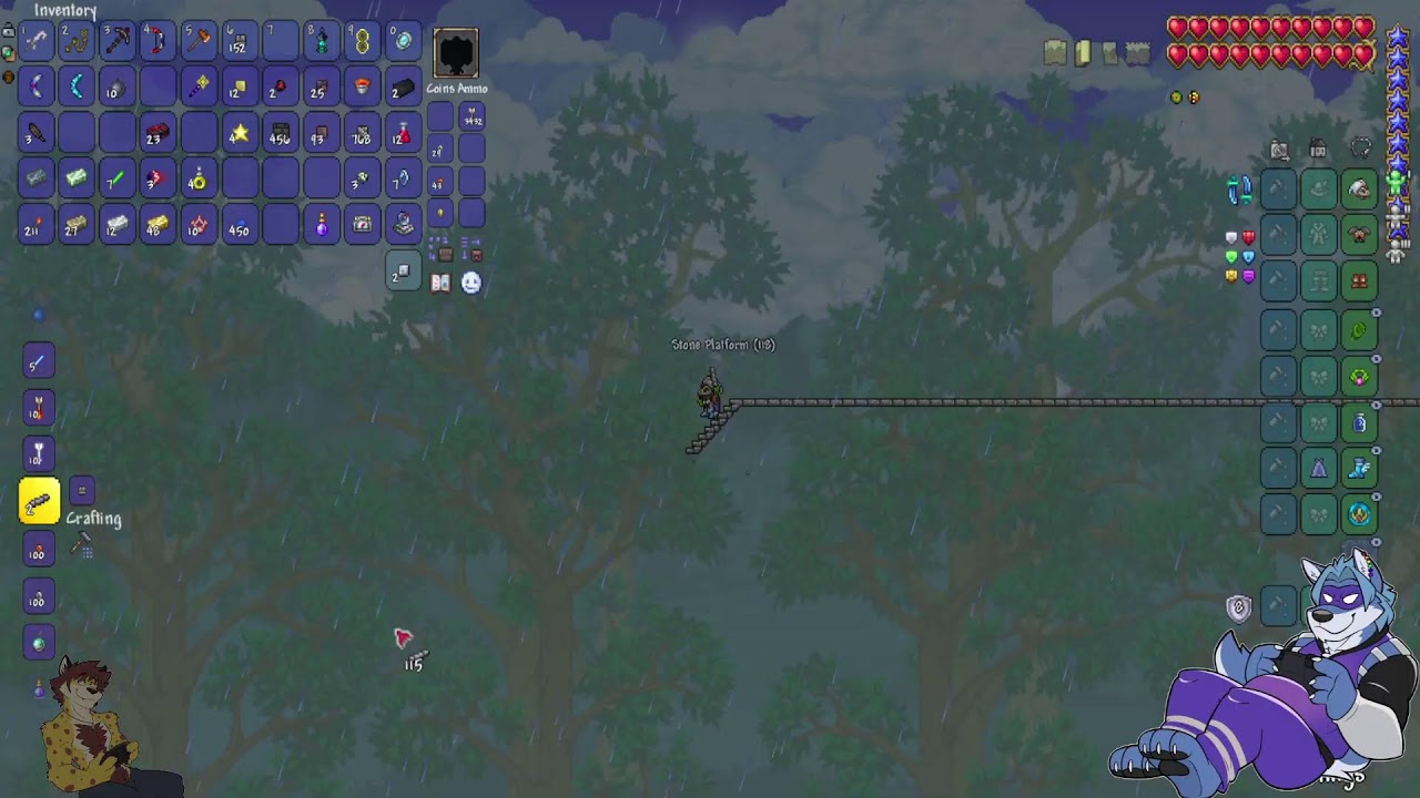 Skyblock Terraria, A new twist on the skyblock formula, 2D And First Multi-Stream!