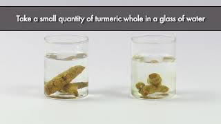 Detecting Lead Chromate Adulteration in Turmeric